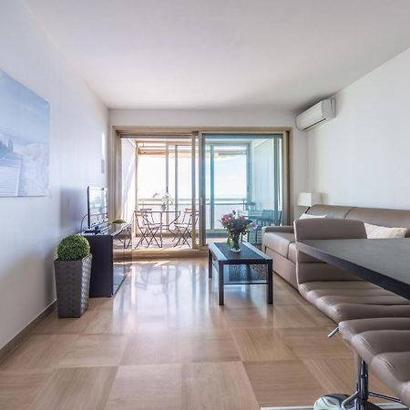 Sea Front - Panoramic Sea View Studio With Terrace Nice Luaran gambar