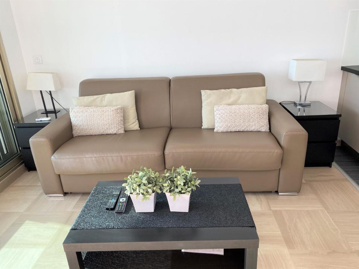 Sea Front - Panoramic Sea View Studio With Terrace Nice Luaran gambar