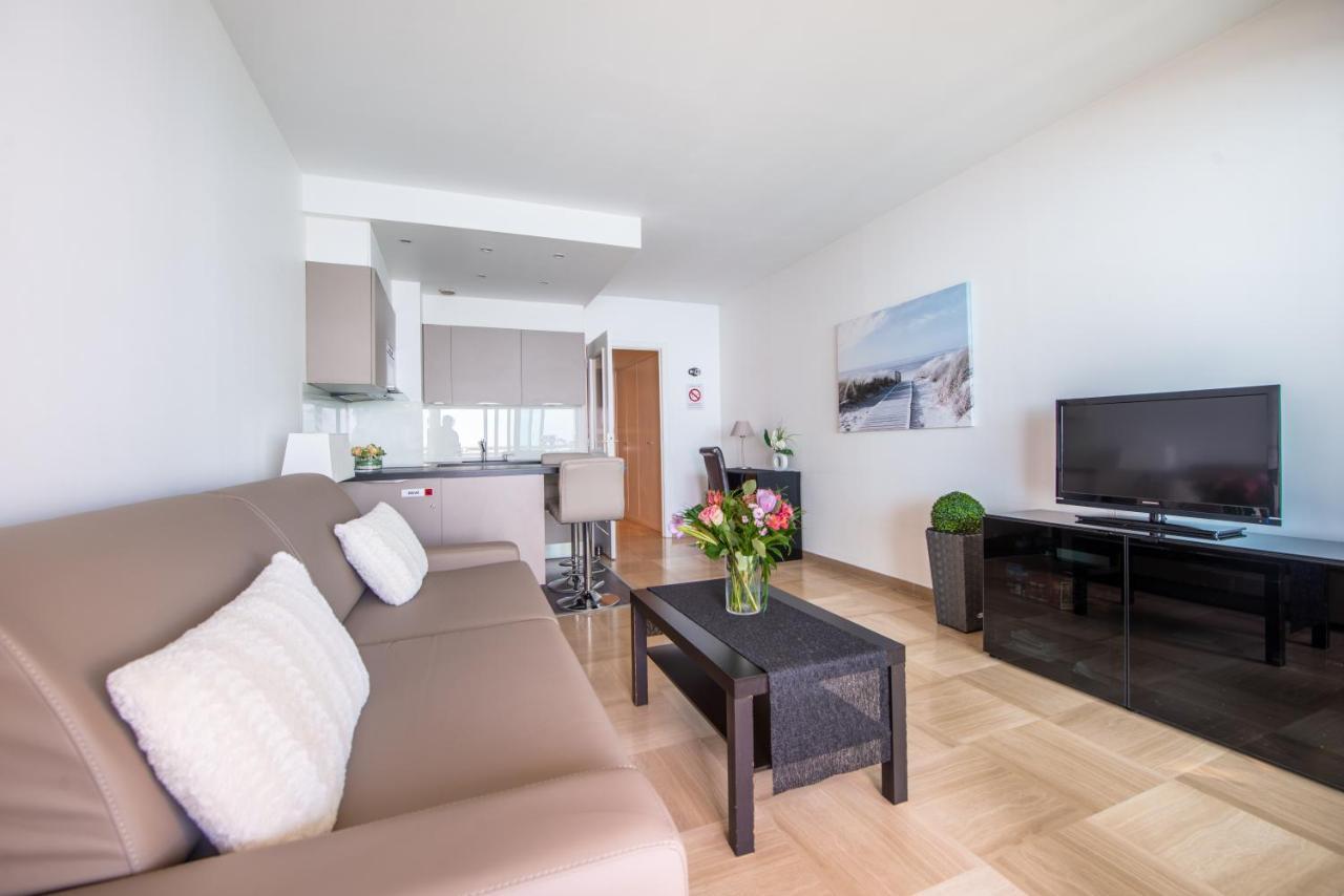 Sea Front - Panoramic Sea View Studio With Terrace Nice Luaran gambar