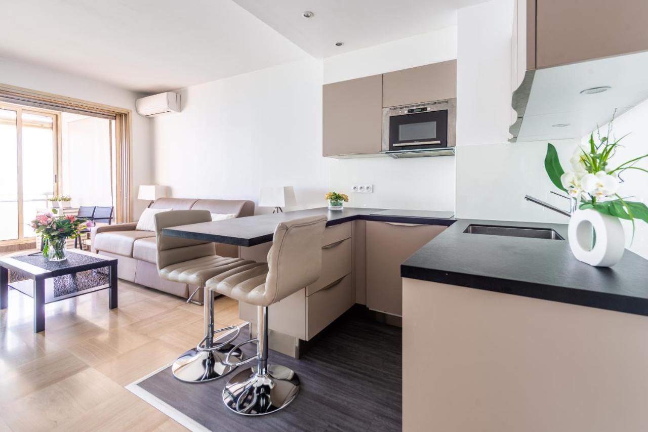Sea Front - Panoramic Sea View Studio With Terrace Nice Luaran gambar